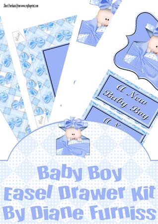 Baby Boy Easel Drawer Kit