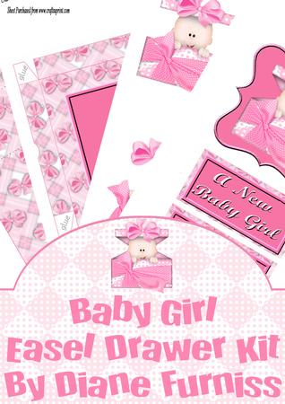 Baby Girl Easel Drawer Kit