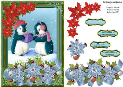 Penguin Surprise Quick Card Front
