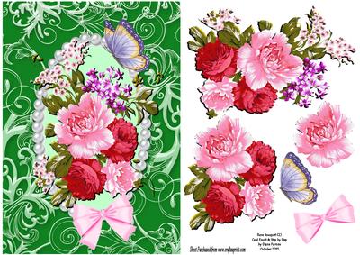 Rose Bouquet (2) Card Front