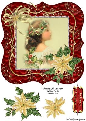 Christmas Child Card Front