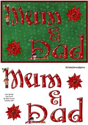 Mum & Dad Christmas Card