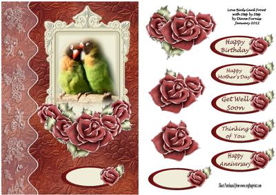 Love Birds Card Front