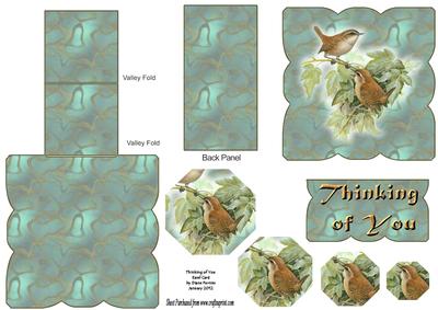 Thinking of You Easel Card