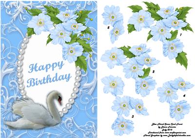 Blue Swan Card Front