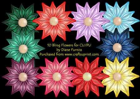 10 Bling Flowers