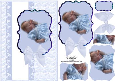 Baby Boy Card Front