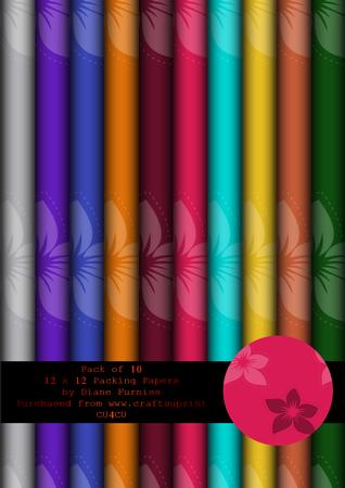 10 Pack of 12 x 12 Papers