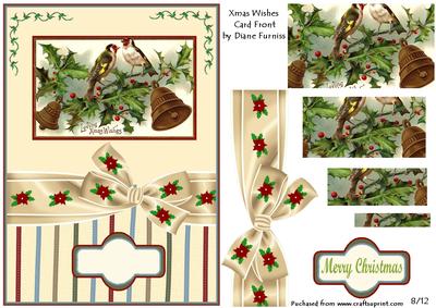 Xmas Wishes Card Front