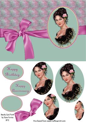 Beauty Card Front