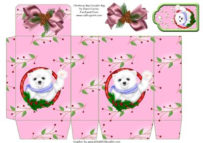 Christmas Bear Goodie Bag