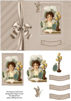 Anyone for Tea Card Front
