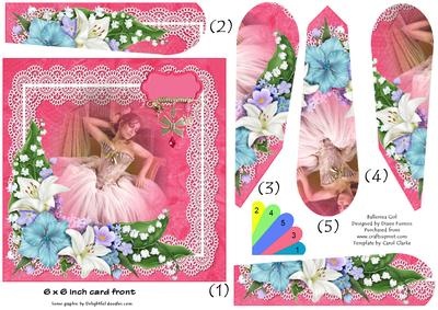 Ballerina Girl Fan Blade Stacker