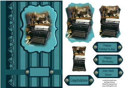 In the Den Card Front