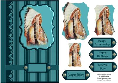 Indian Chief Card Front