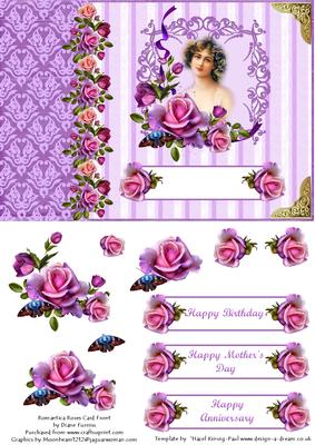Romantica Roses Card Front