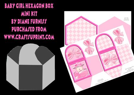 Baby Girl Hexagon Box Mini Kit