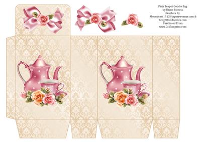Pink Teapot Goodie Bag