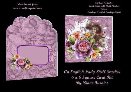 An English Lady 6 x 6 Square Shell Stacker Kit