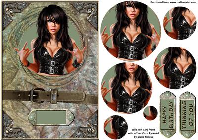 Wild Girl Card Front