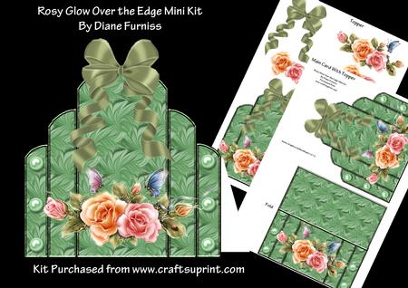 Rosy Glow Over the Edge Mini Kit