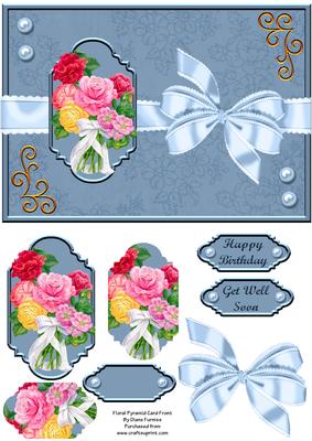 Floral, Card Front
