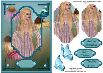 Country Gal Card Front