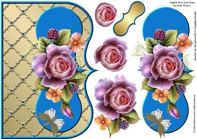 English Rose Card Front