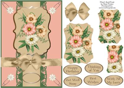 Floral Card Front