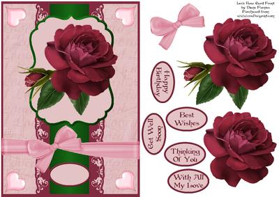 Love Rose Card Front