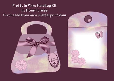Pretty in Pinks Handbag Card Kit