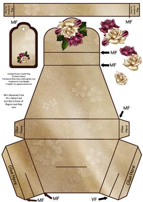 Antique Roses Goodie Bag