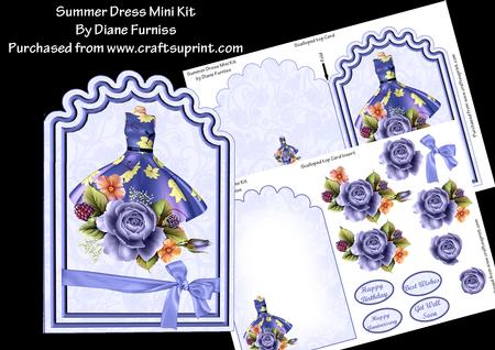 Summer Dress Scalloped Top Mini Kit