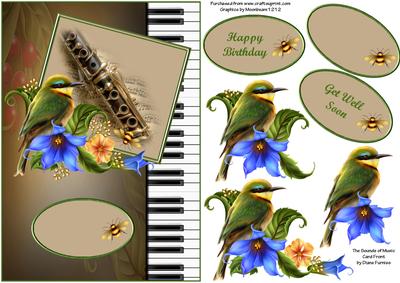 The Sounds of Music Card Front