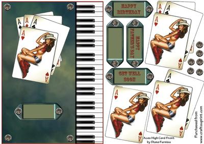 Aces High Card Front