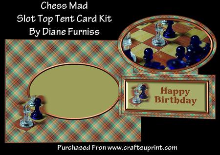 Chess Mad Slot Top Tent Card Kit