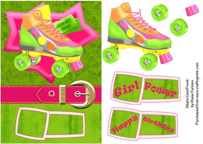 Skate Card Front