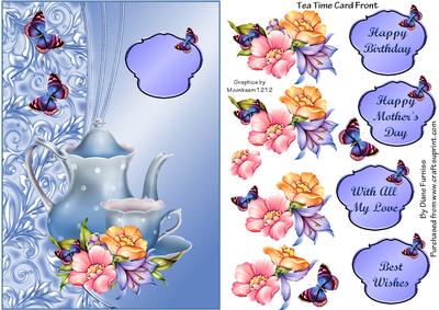 Tea Time Card Front