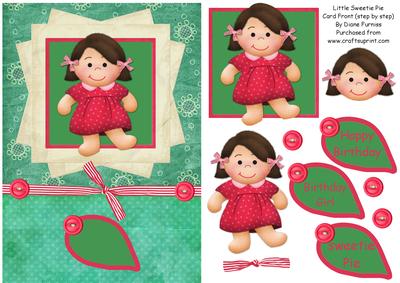 Little Sweetie Pie Card Front