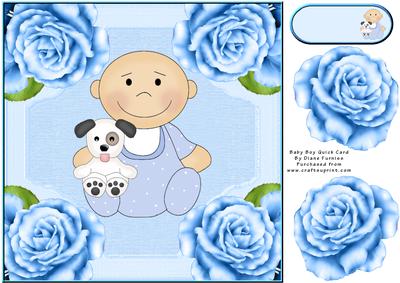 Baby Boy Quick Card