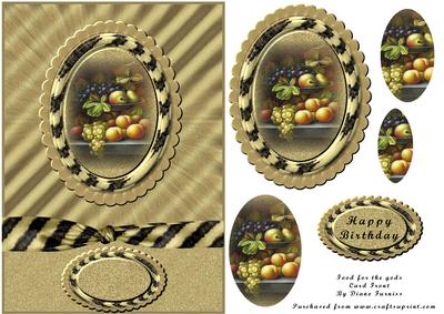Food for the Gods Card Front