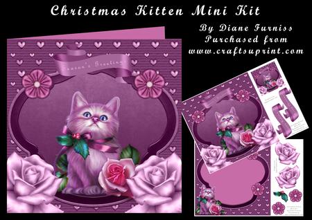 Christmas Kitten Mini Kit