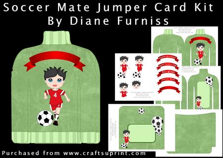 Soccer Jumper Card Kit