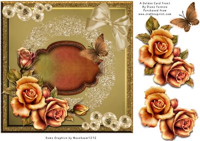 A Golden Card Front