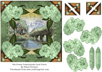 The Green Countryside Card Front