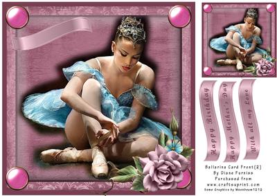Ballerina Card Front (2)
