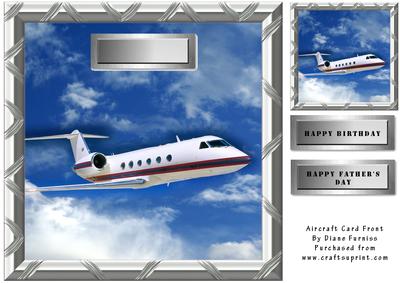 Aircraft Card Front