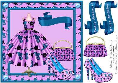 Halloween Dress Card Front