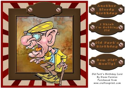 Old Fart's Birthday Card