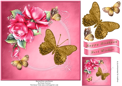 Butterflies and Roses
